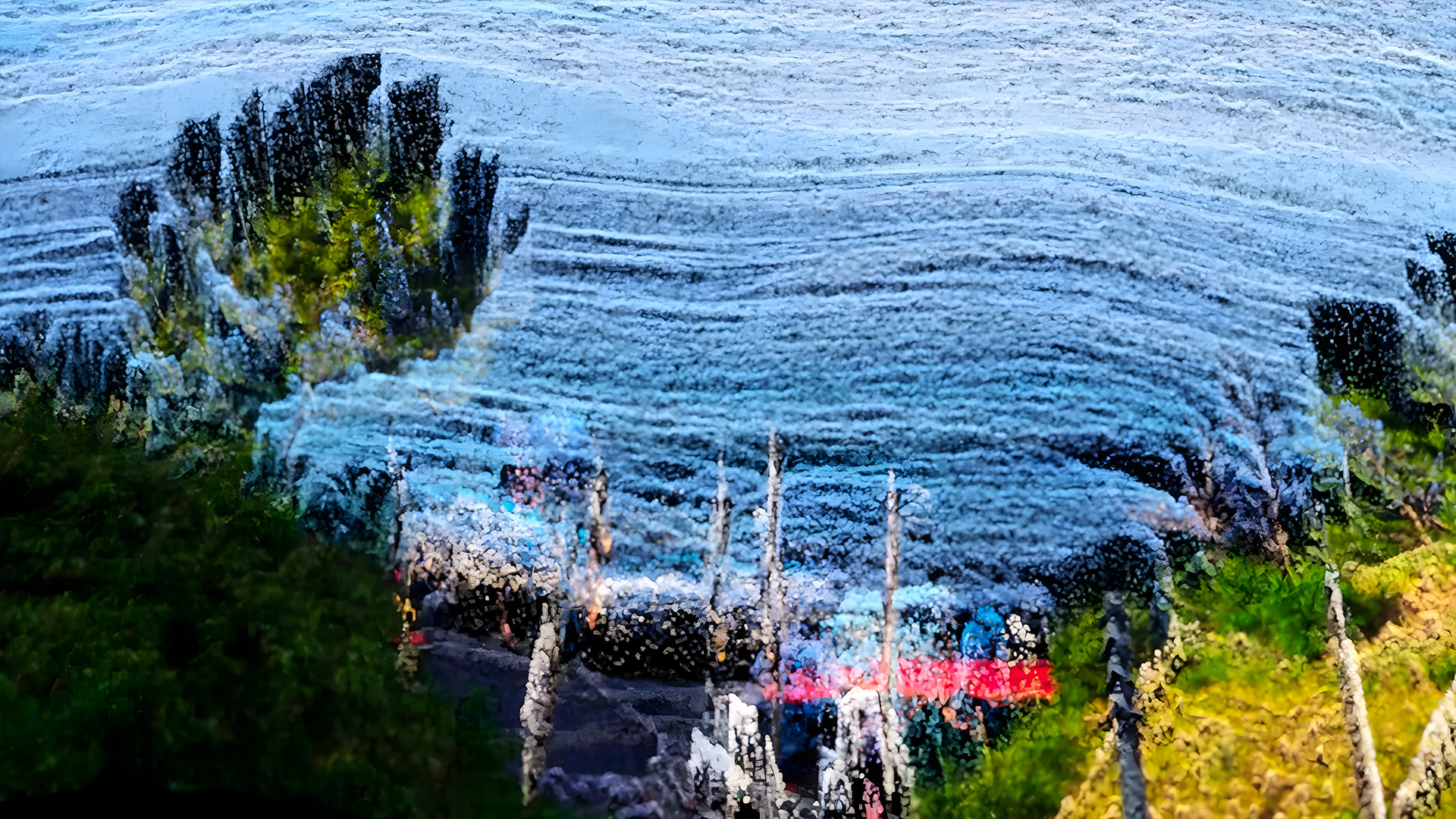 Flower and Waves series still 01