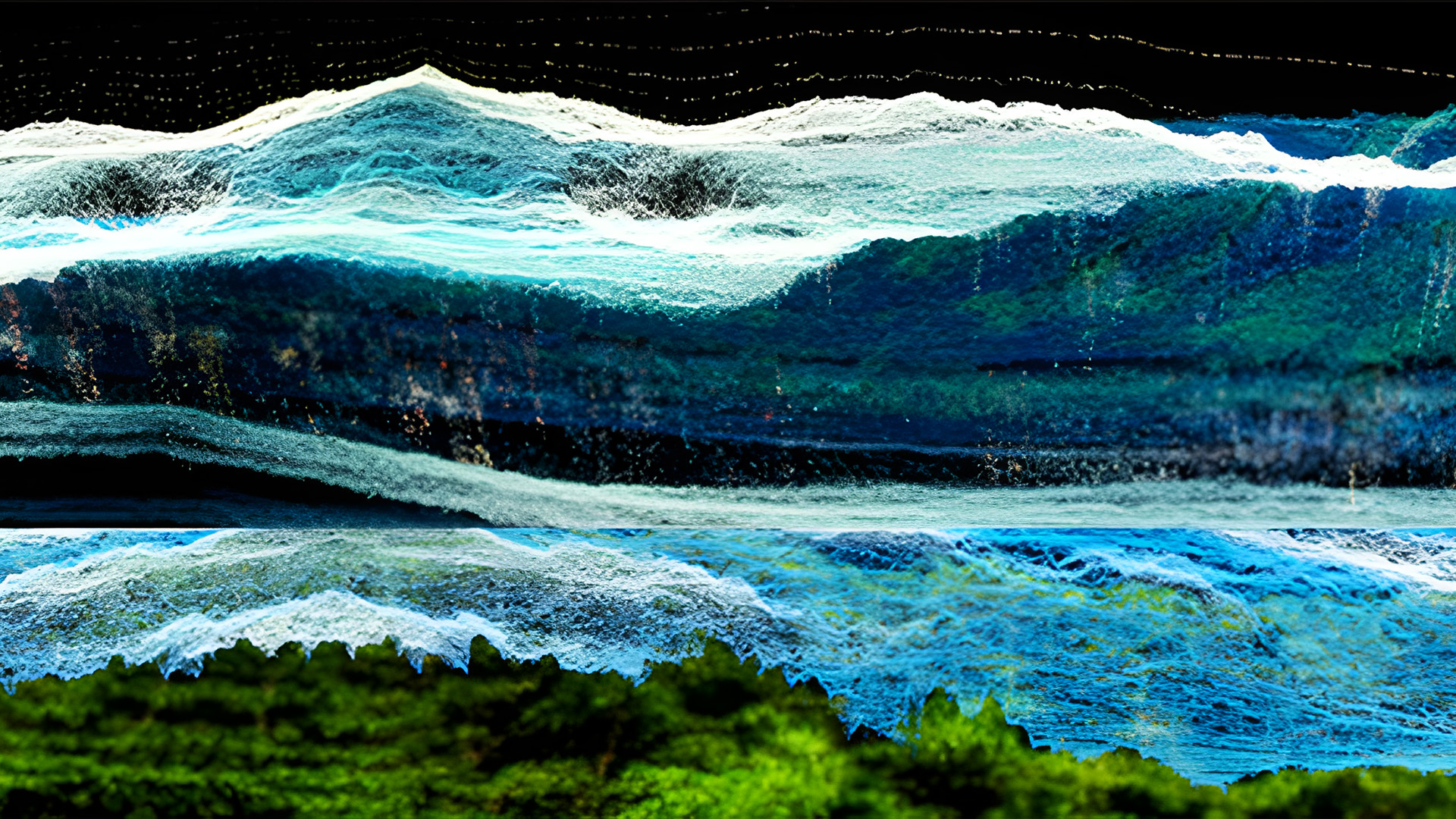 Flower and Waves series still 05